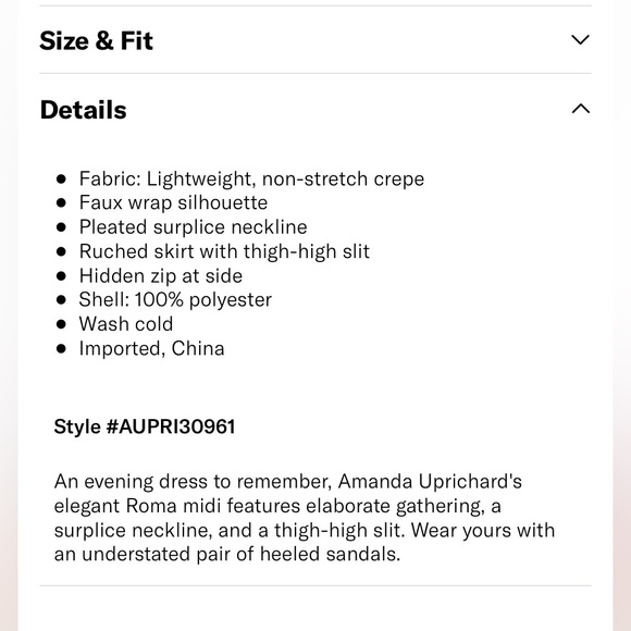 Amanda Uprichard Roma dress - Picture 6 of 12